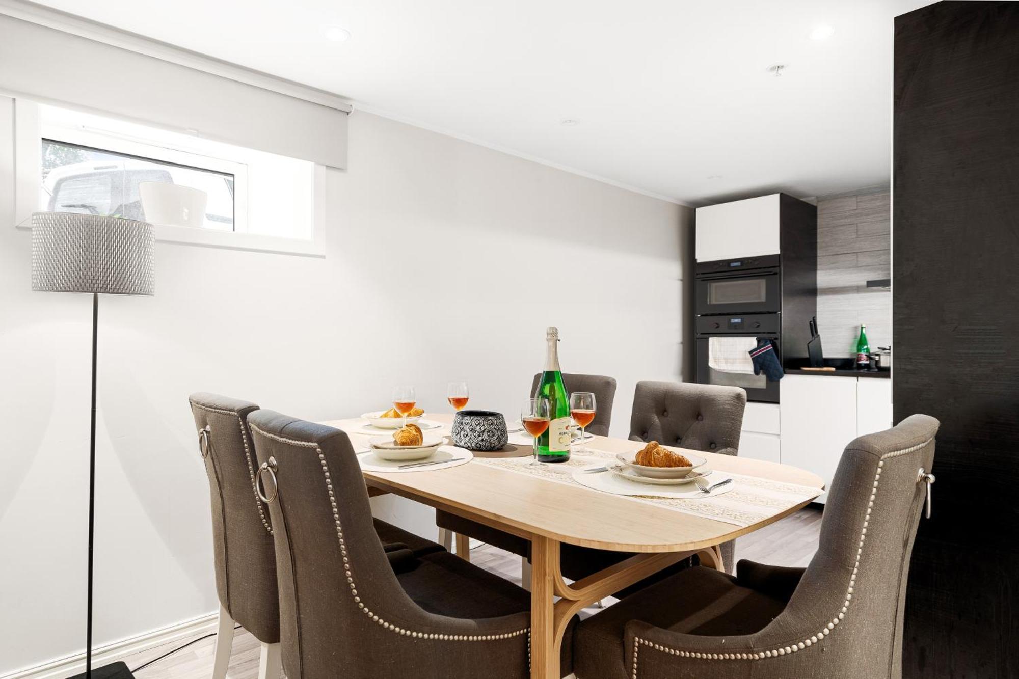 טרונדהיים Solsiden Modern Stay: King Beds, Private Entry מראה חיצוני תמונה