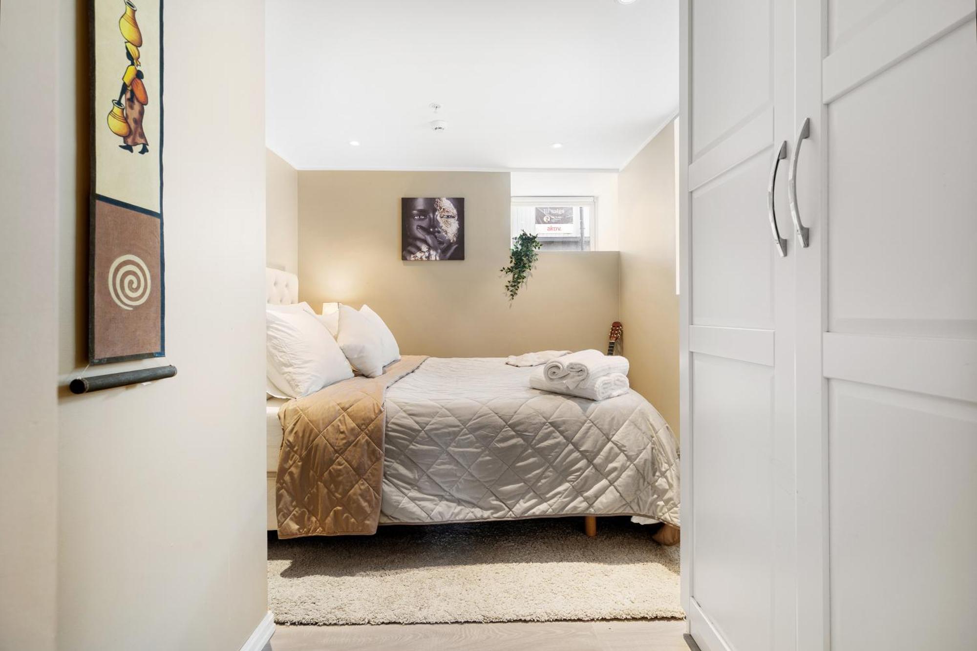 טרונדהיים Solsiden Modern Stay: King Beds, Private Entry מראה חיצוני תמונה