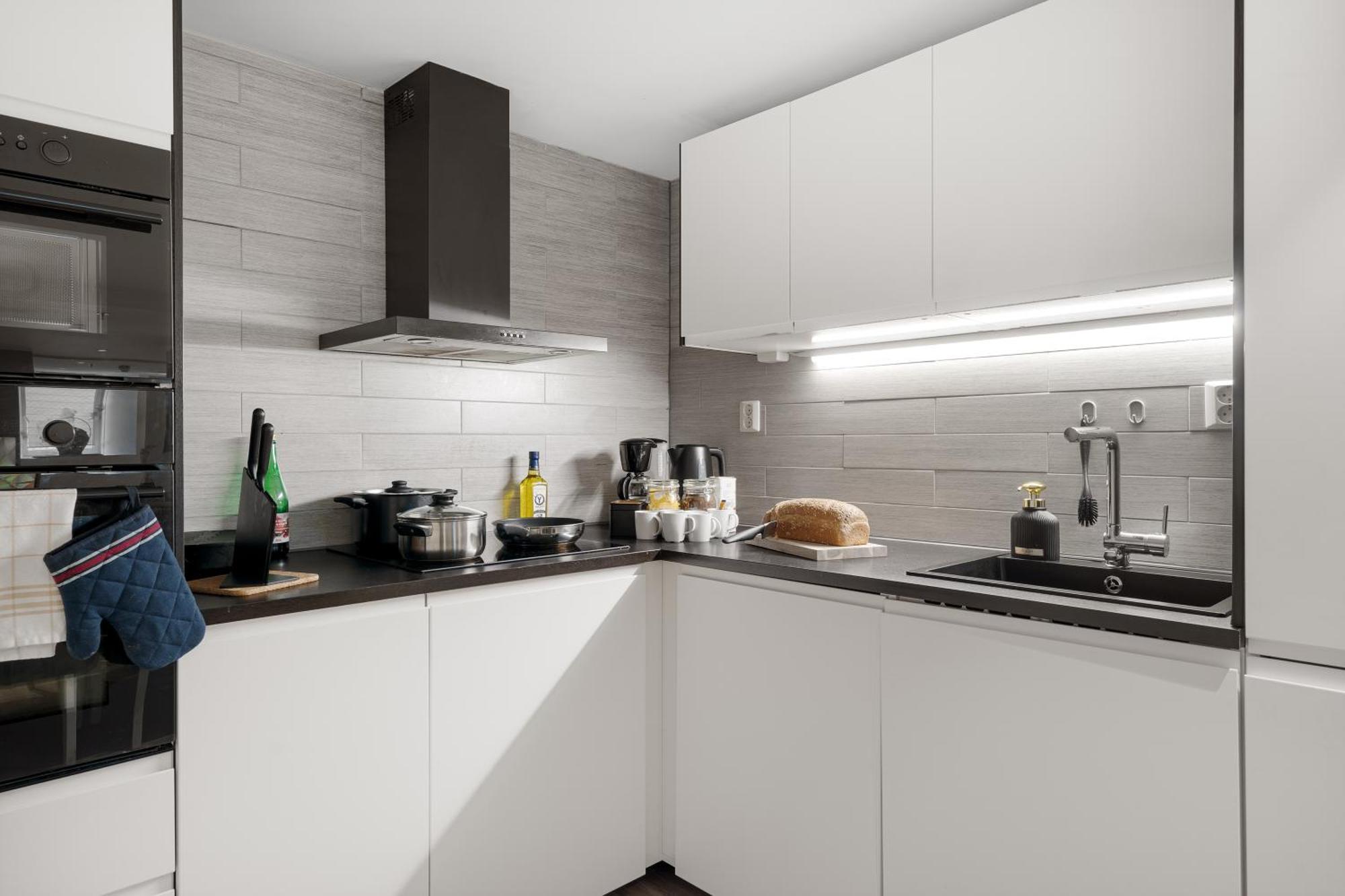 טרונדהיים Solsiden Modern Stay: King Beds, Private Entry מראה חיצוני תמונה