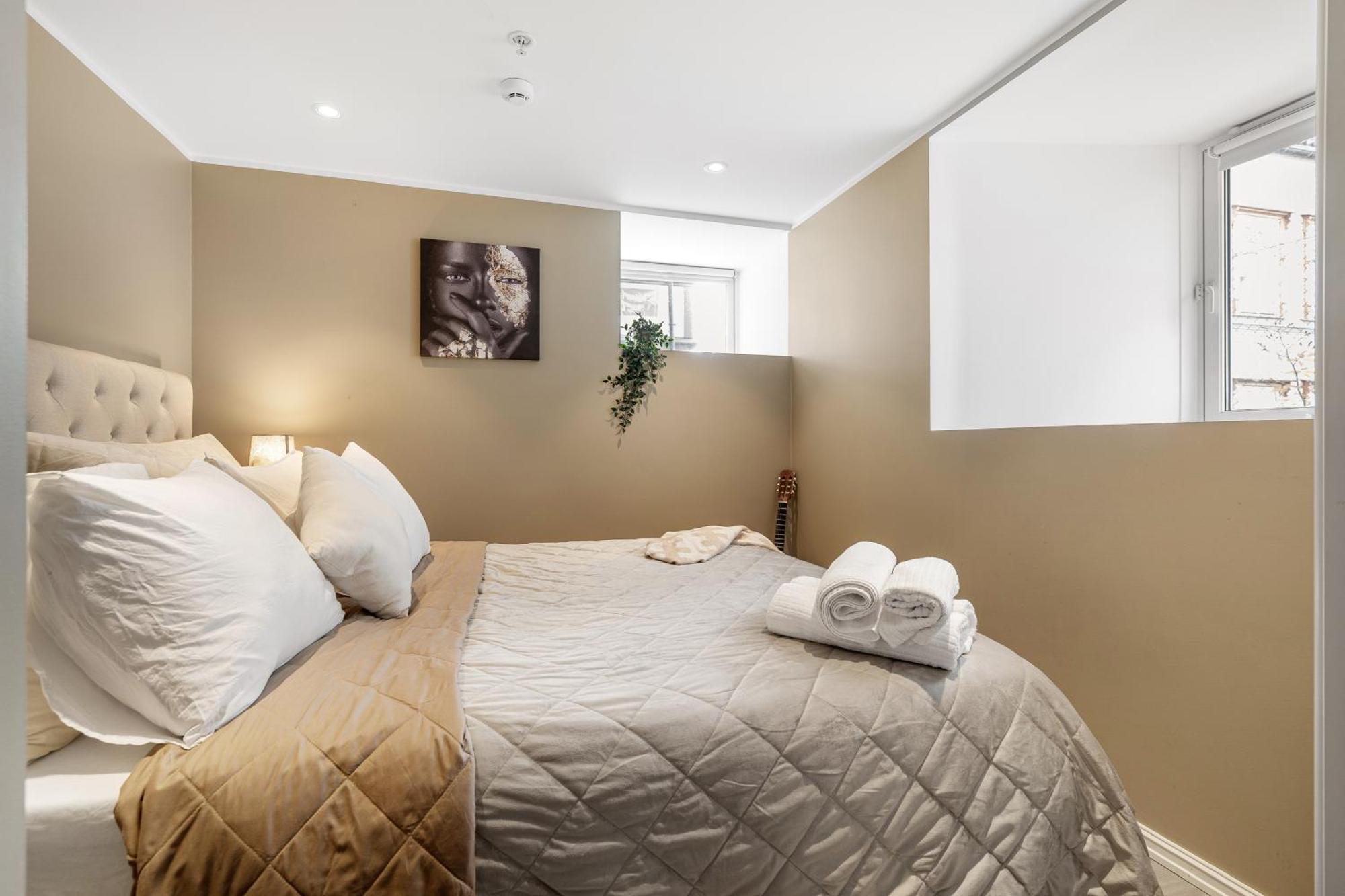 טרונדהיים Solsiden Modern Stay: King Beds, Private Entry מראה חיצוני תמונה