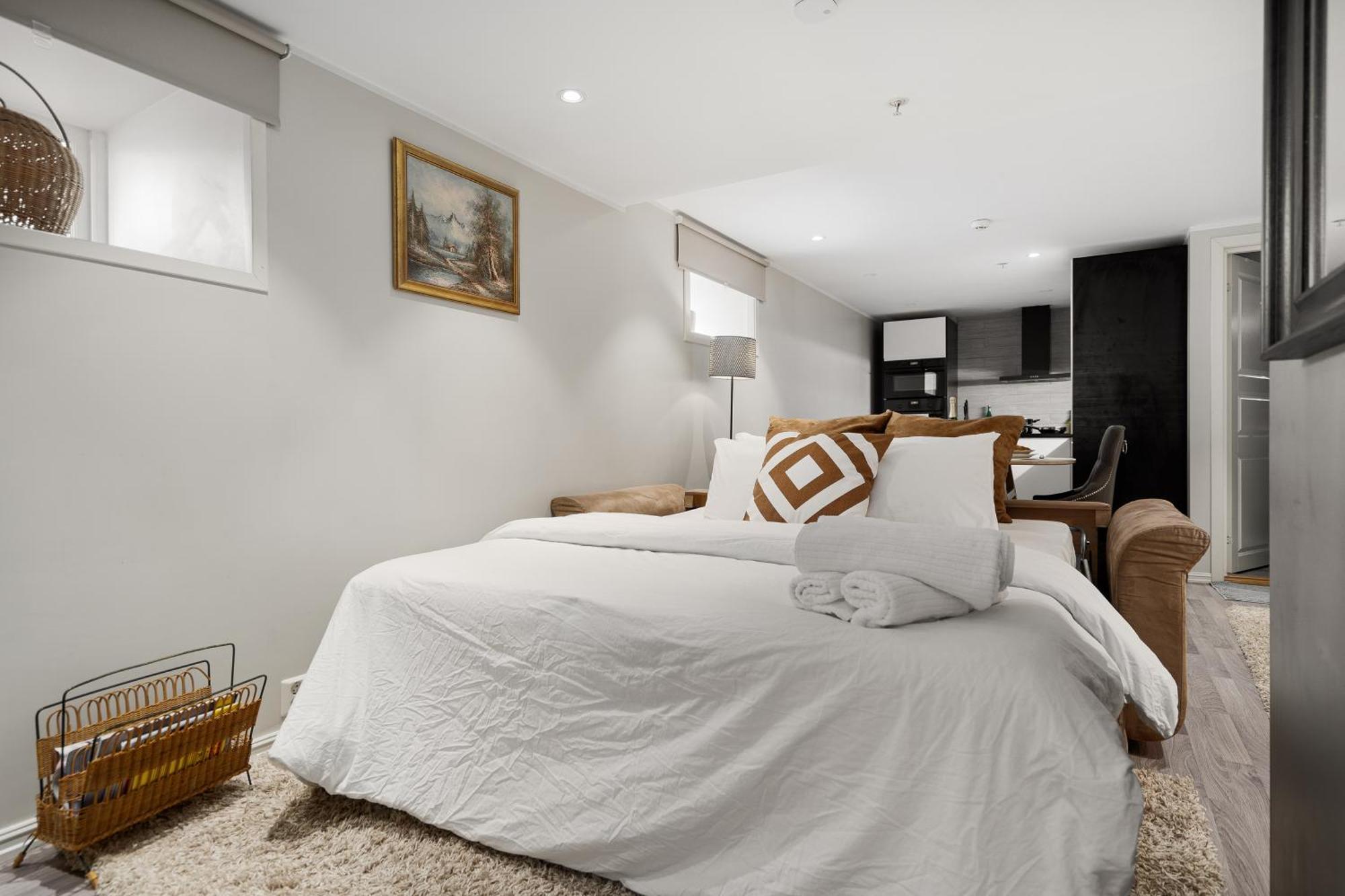 טרונדהיים Solsiden Modern Stay: King Beds, Private Entry מראה חיצוני תמונה